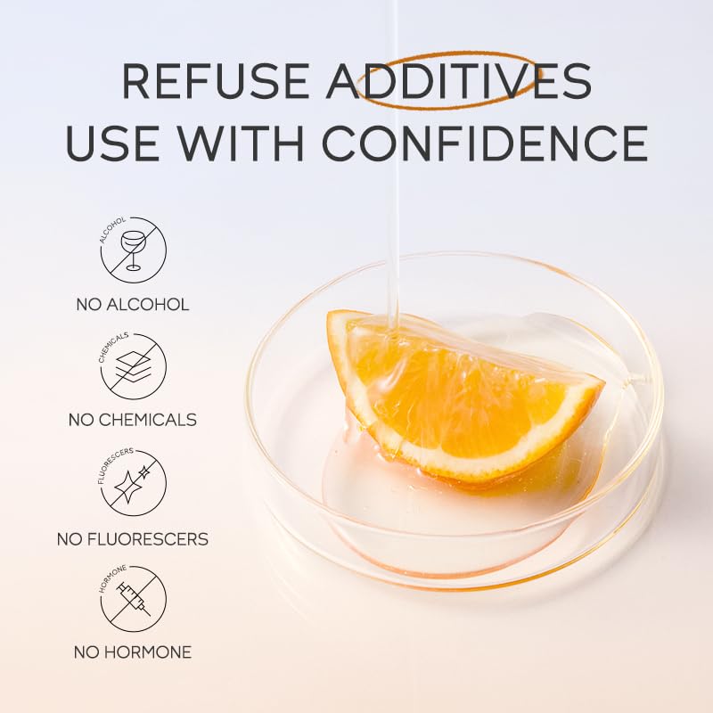 5Pcs Skincare Gift Set for Teenage Girls, Vitamin C Face Skin Care Kit With Cleanser, Toner, Face Serum, Eye Cream, Cream, Travel Skin Care Sets & Kits, Hydrating Facial Kit Skincare Set for Women Men