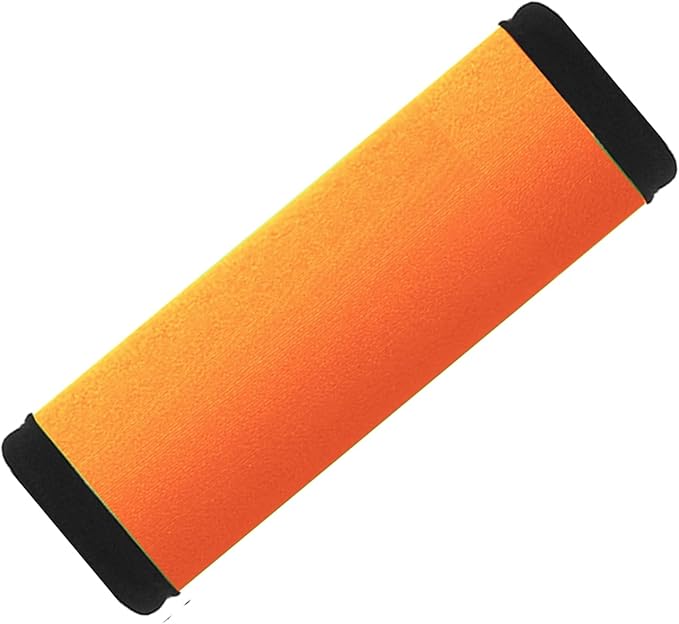 5pcs Neoprene Luggage Handle Wrap for Suitcase Identifier Luggage Makers Covers Wraps Travel Accessories - Fluorescent Orange