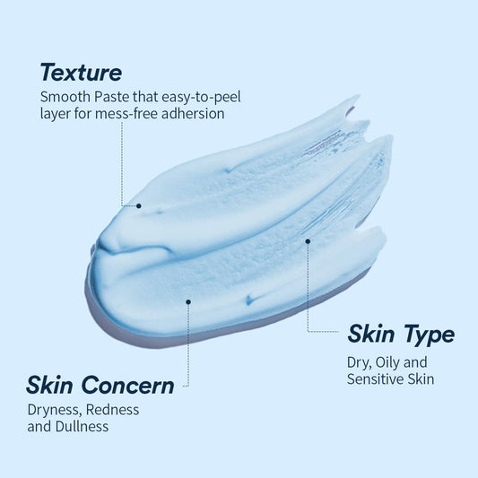 ANOTHERFACE PEPTATHENOL™ Aqua Balance Modeling Pack, Deep Hydrating & Cooling Jelly Mask, Intensive Calming & Soothing, Smooth Skin Texture, Home Spa Kit, Korean Skin Care, 4 cups in 1 Pack, Vegan