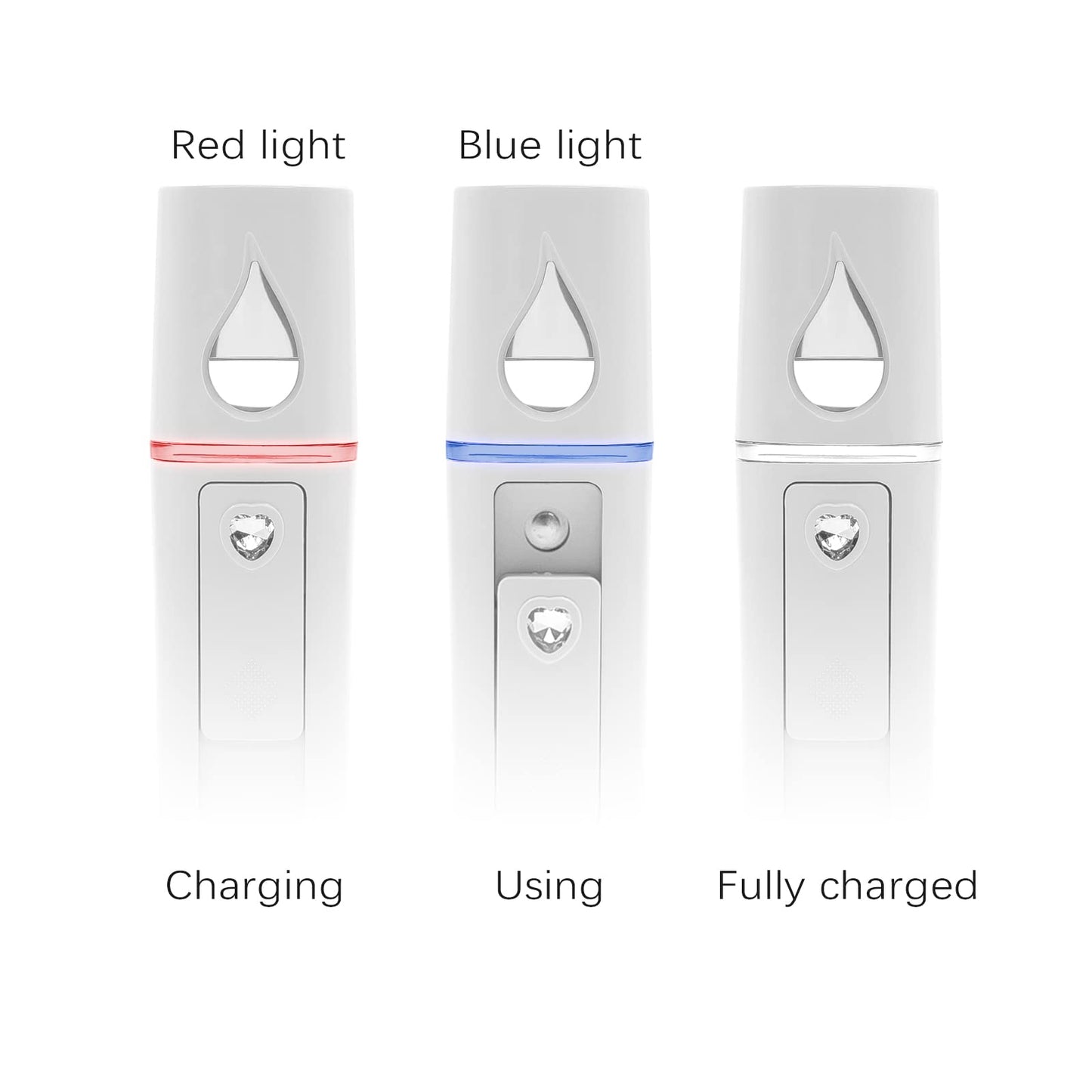 Nano Facial Mister Portable Mini Face Mist Handy Sprayer Automatic Eyelash Extensions Cool Facial Steamer