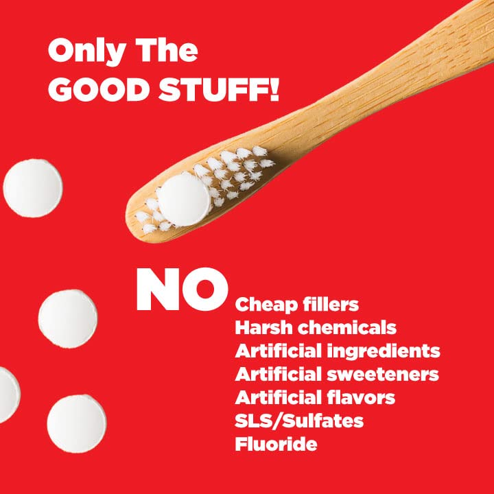 Chomp Super Whitening Toothpaste Tablets with Nano Hydroxyapatite