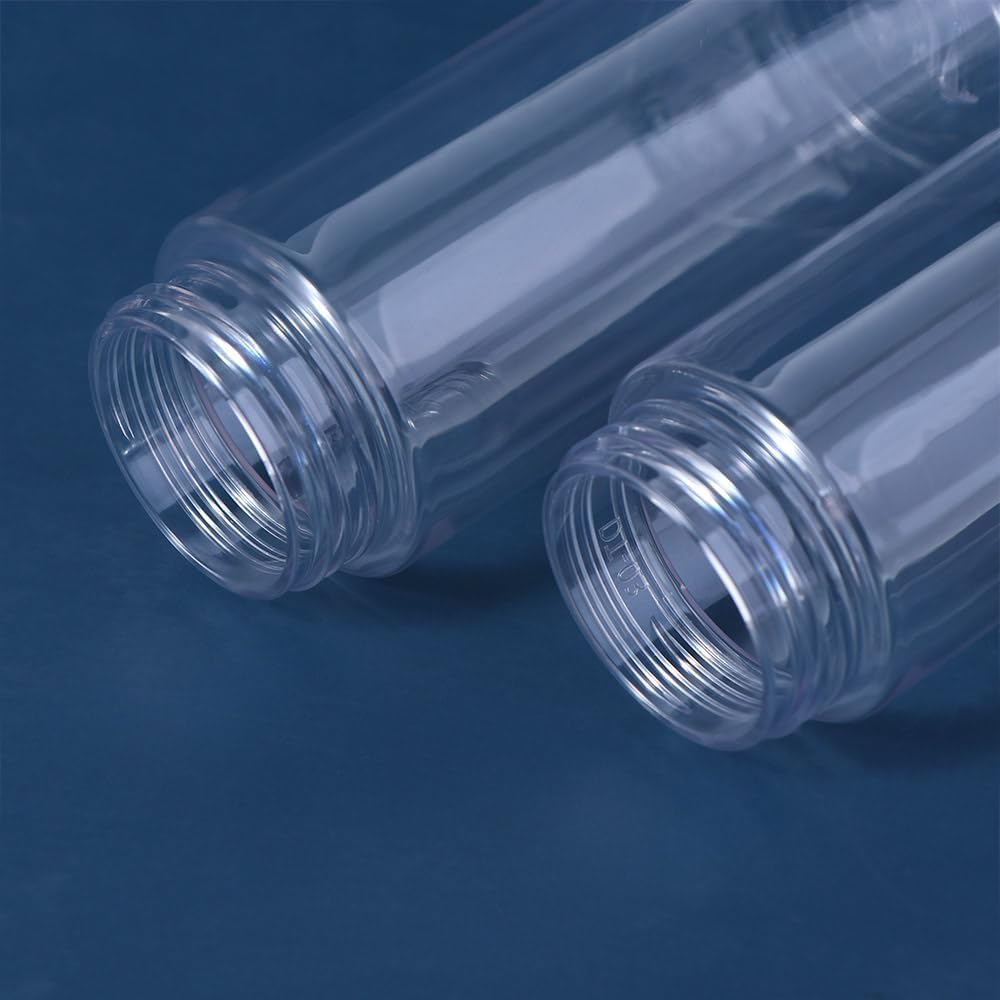 Clear Plastic Foam Pump Bottle Set,30/40/50/60ml Portable Travel Mini Cosmetic Dispenser Shampoo Cleanser Empty Bottle,Refillable Containers (60ml)