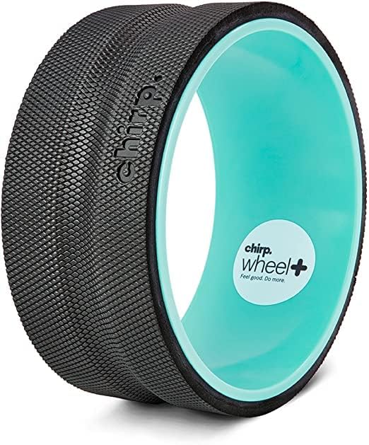 Chirp Wheel+ Foam Roller for Back Pain Relief, Muscle Therapy, and Deep Tissue Massage 6" and 10" Inch