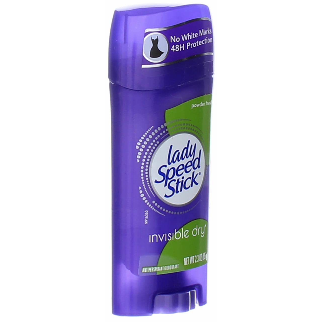 Lady Speed Stick Invisible Dry Antiperspirant & Deodorant, Powder Fresh - 2.3 oz - 4 pk