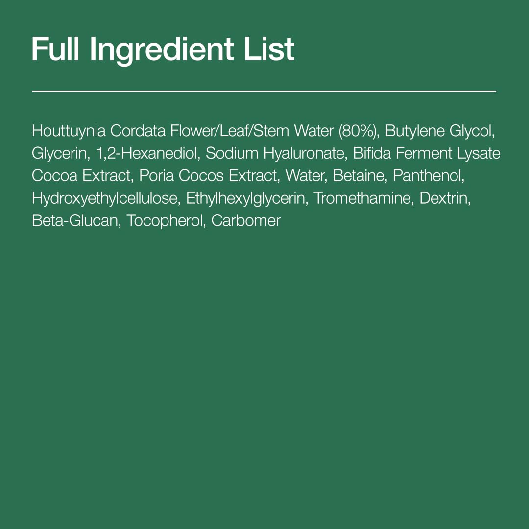 Anua Heartleaf 80 Soothing Ampoule, Hydration Facial Serum for Glass Skin, Panthenol, Hyaluronic Acid, Non-Greasy, Gentle Formula, Lightweight Essence, Vegan, Korean Skin Care, 30ml/1.01 fl.oz