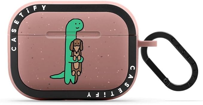 CASETiFY Bounce Airpods Pro (1st/2nd Gen) Case with Ring - Hold me - Matte Dusty Rose