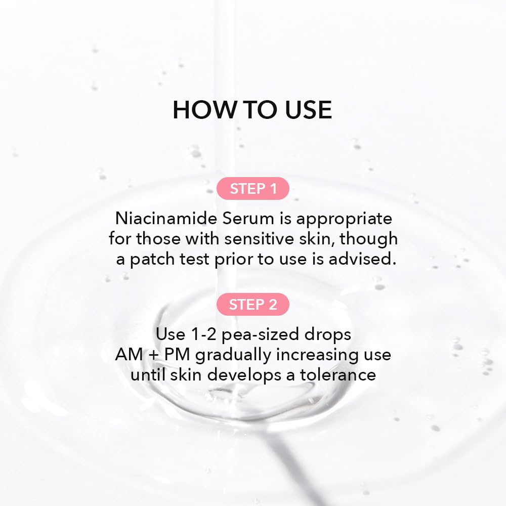 Cledbel Collagen Niacinamide Serum, For Discoloration/Minimizing Large Pores, Niacinamide, Zinc, Peptides & Hyaluronic Acid, Korean Skincare, Paraben-Free, 50ml/1.69 fl oz,