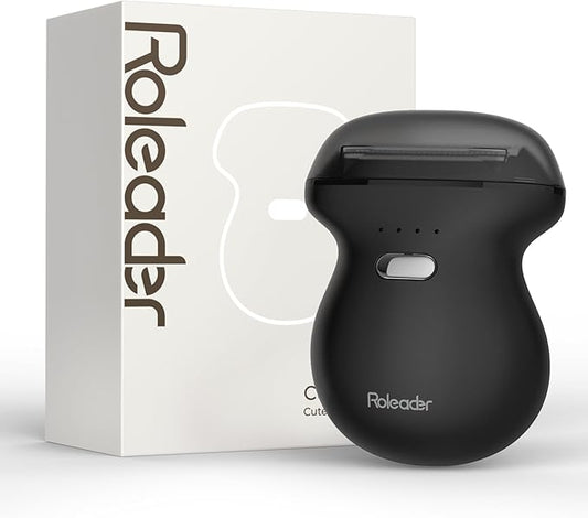 Mini Electric Shaver for Women, Rechargeable Travel-Sized Body Hair Trimmer, Palm-Perfect Hair Removal Razor with LED Display, Waterproof Wet/Dry Use Type-C Charging, On-The-Go Black