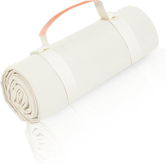 4’9” x 3’3” Compact Minimalist Water Resistant Canvas Mat,Kids/Single Use,Lightweight for Outdoor,Picnic,Beach