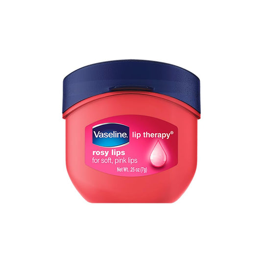 Vaseline Lip Therapy Rosy Lips Mini 8-Pack – Rose-Tinted Lip Balm, Moisturizer for Soft, Pink Lips, 0.25 Oz Ea