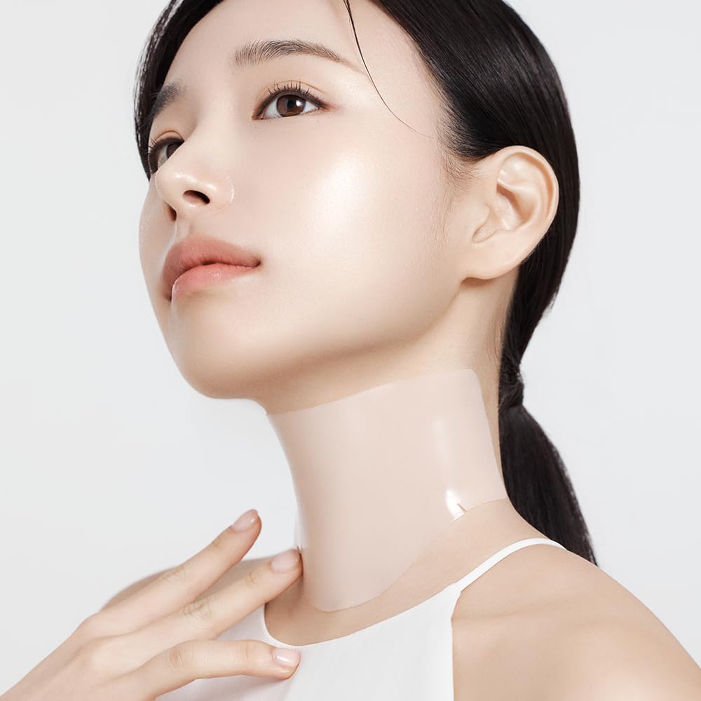 AROCELL Botulcare Neck Mask – 5 Hydrogel Neck Patches with Botulinum Peptide, Collagen & PDRN for Moisturizing, Hydrating, Elasticity Boosting, Firming & Comfortable Fit Korean Skincare