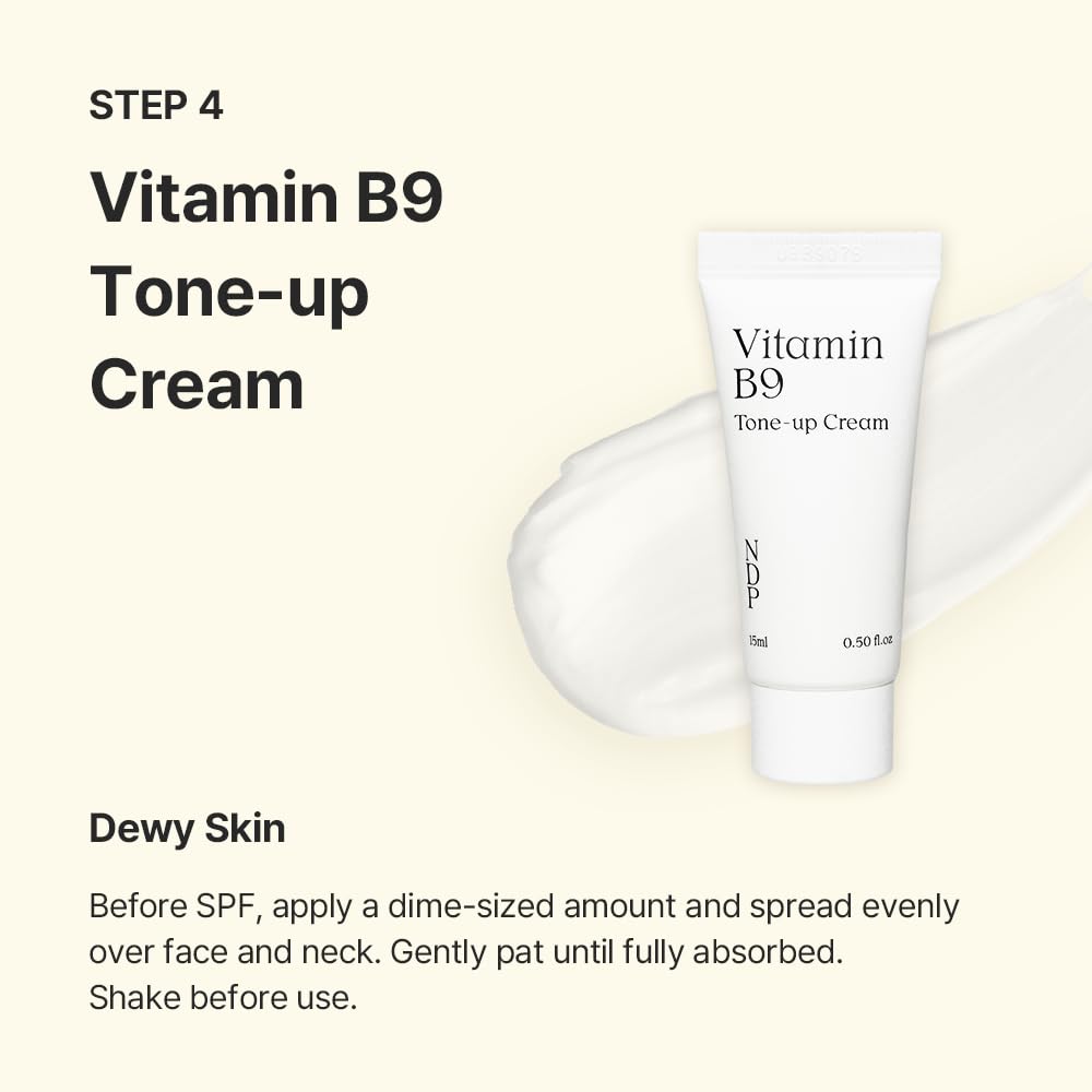 Natural Derma Project - Travel Kit - Mini Travel Size Skincare Essentials - Moringa Hemp Gel Cleanser, Green Caper Toner Essence, Cica Bio-Placenta Cream, B9 Tone-Up Cream (4 items)