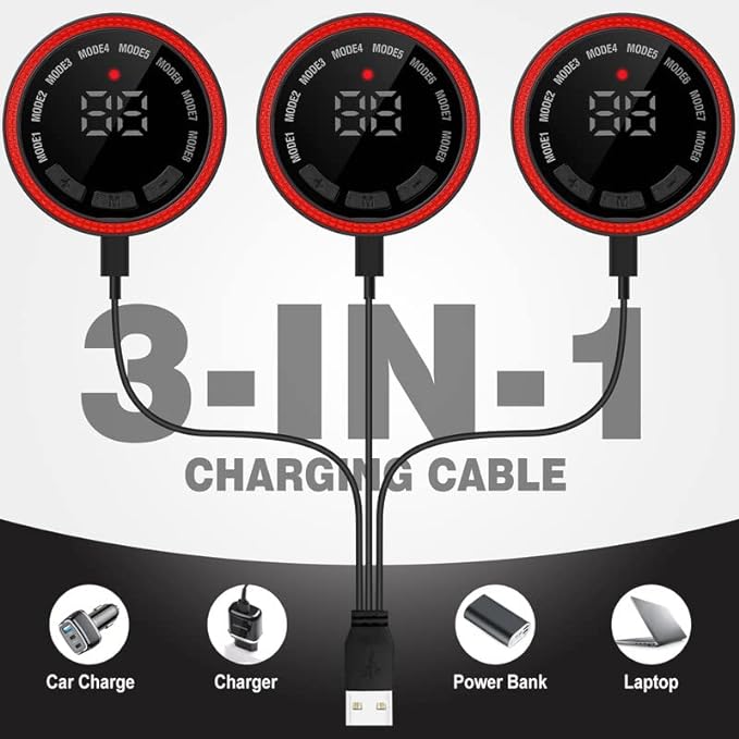 Abs Stimulator Muscle Toner, Ab Machine Trainer USB Rechargeable Gear for Abdomen/Arm/Leg, Fitness Strength Training Workout Equipment Men and Women DR6-E8