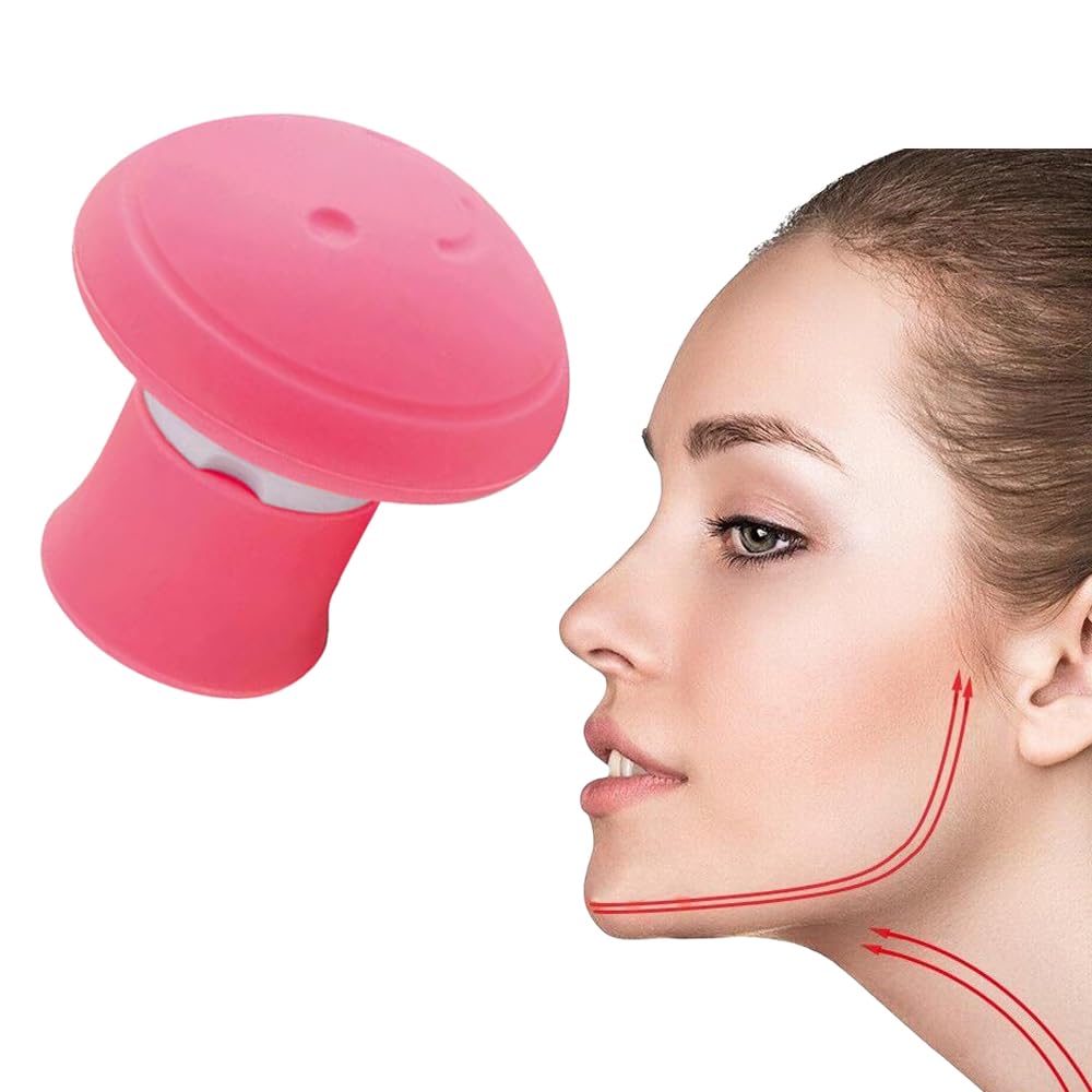 Booge 1 Pack Face Exerciser, Facial Yoga for Skin Tighten Firm, Jaw Face Neck Toning Exerciser, Double Chin Breathing Exercise Device for Women and Men