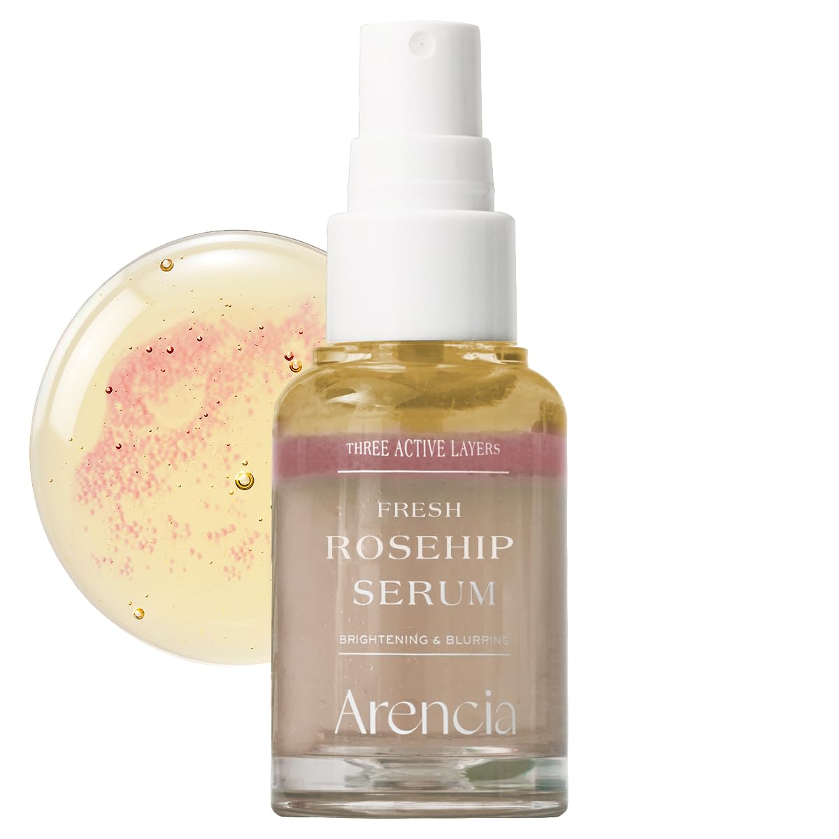 Arencia Fresh Rosehip Spray Serum Mist - Anti-aging, Deep Hydration, Anti Wrinkle, All in One Care - Korean Skincare