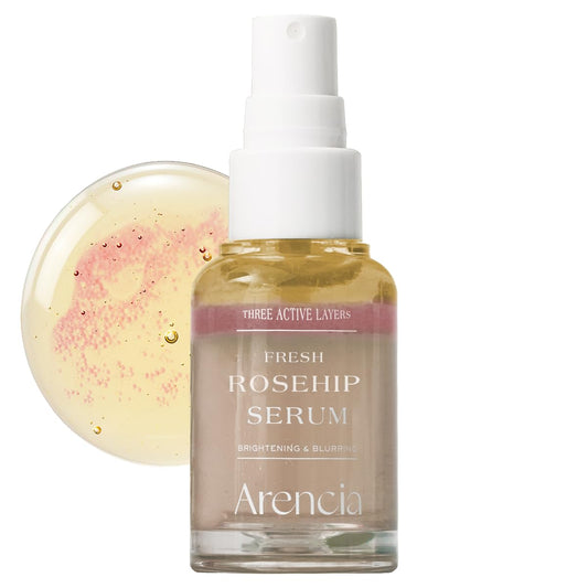 Arencia Fresh Rosehip Spray Serum Mist - Anti-aging, Deep Hydration, Anti Wrinkle, All in One Care - Korean Skincare