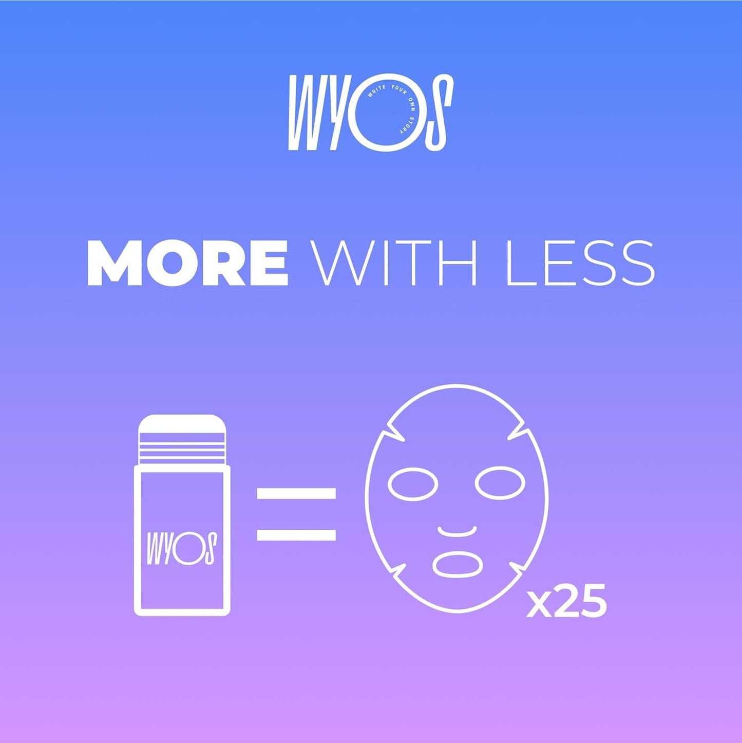 WYOS Oil Moisturizer Stick & Clay Face Mask Stick Stocking Stuffer Bundle | Travel Size, Leak Free, Vegan, Cruelty Free, Portable, Sulfate Free, Paraben Free