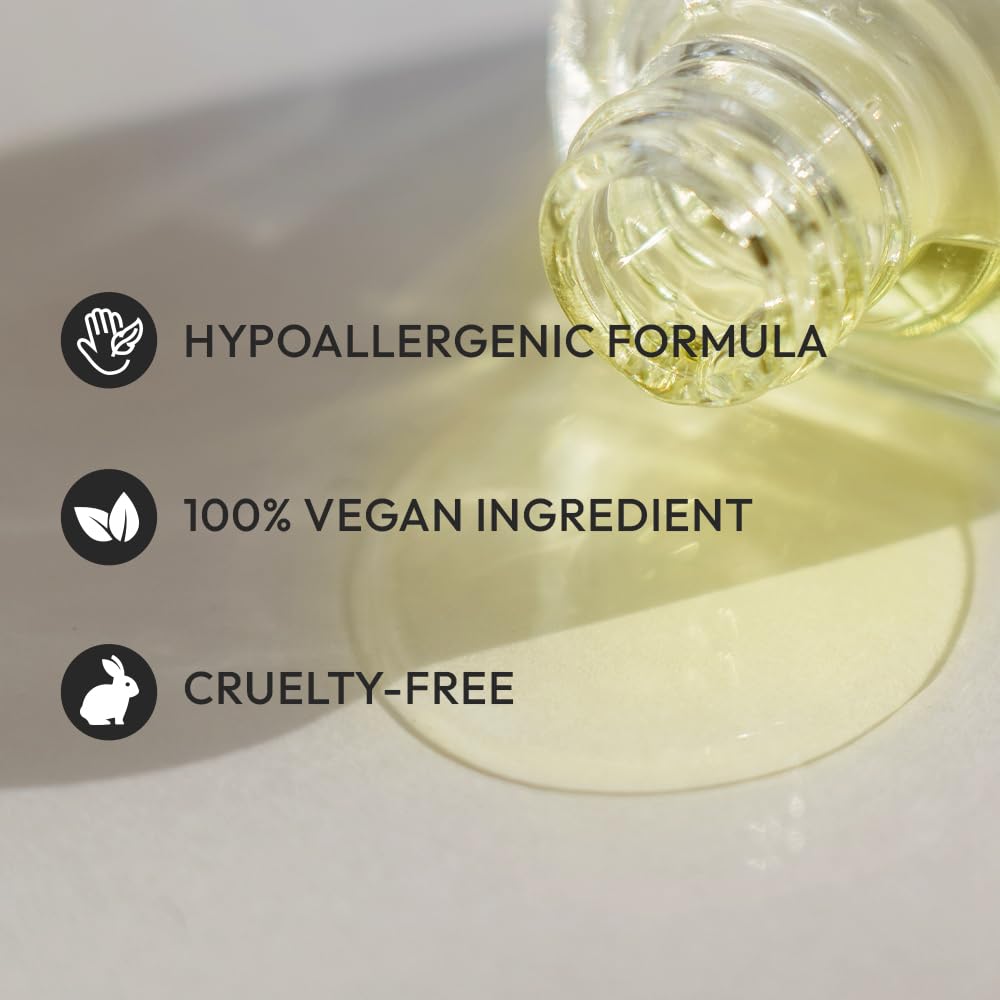 BEIGIC Lucent Oil - Vegan Face Oil Firming Hydrating Serum with Green Coffee Bean, Argan, Rosehip Oils & Squalane for Glowy Skin (1.25 Fl. Oz)