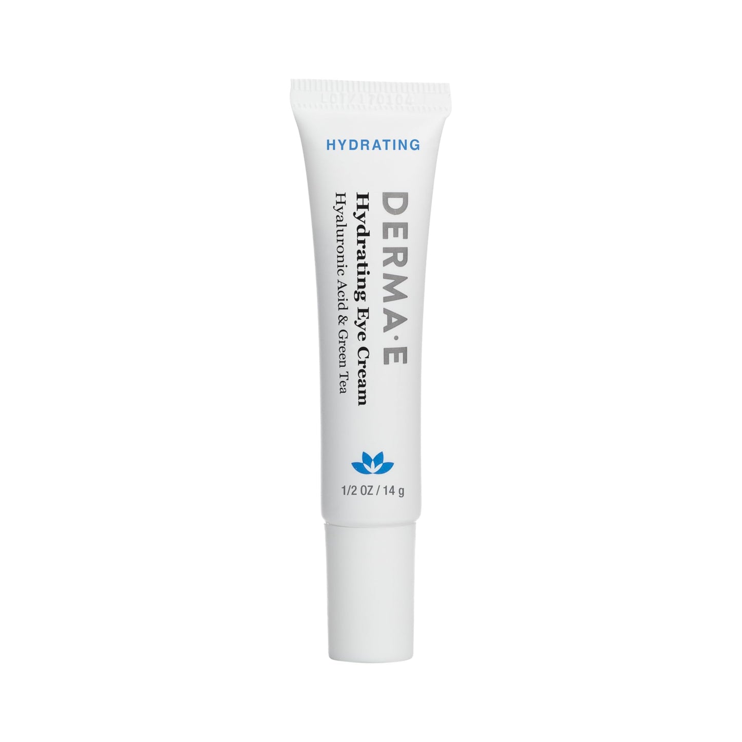 Derma E Hydrating Eye Cream – Firming and Lifting Hyaluronic Acid Treatment - Under Eye and Upper Eyelid Cream Reduces Puffiness and Appearance of Fine Lines, 0.5 oz