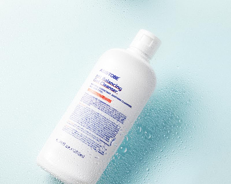 ASIS-TOBE pH Balancing Gel Cleanser 200ml / contains aloe vera, panthenol, alatoin/Soothing and moisturizing effects on the skin/Sensitive skincare/Korea cleanser