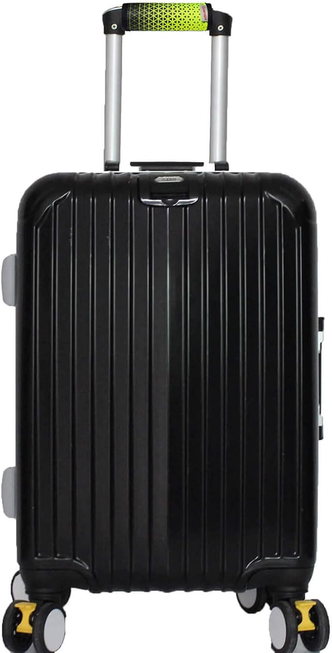 5 Pack Neoprene Luggage Handle Wraps for Suitcase Travel Luggage Tags/Identifiers/Marker/Grips (2.0 Version) (Triangle)