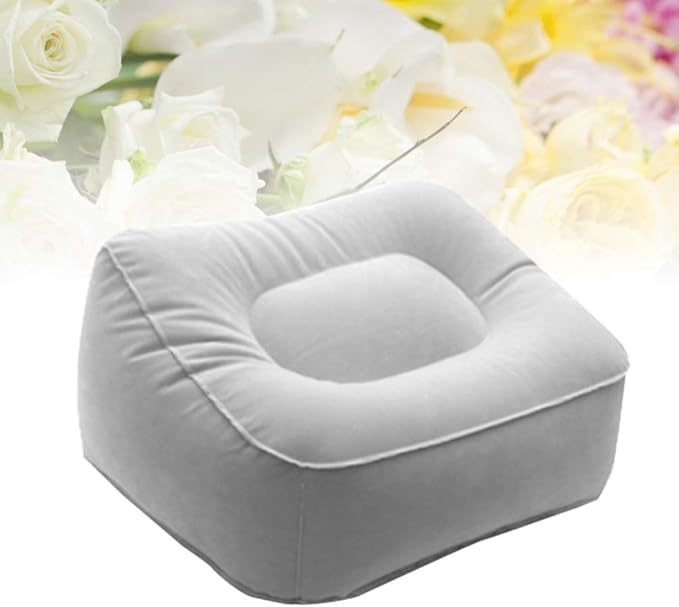BESPORTBLE Foot Inflatable Travel Pillows for Airplanes Leg Rest Pillow Floor Mats for Car Pillow for Kids Inflatable Leg Rest Step Stool for Kids Kid Car Toddler Airplane Pillow Adjustable