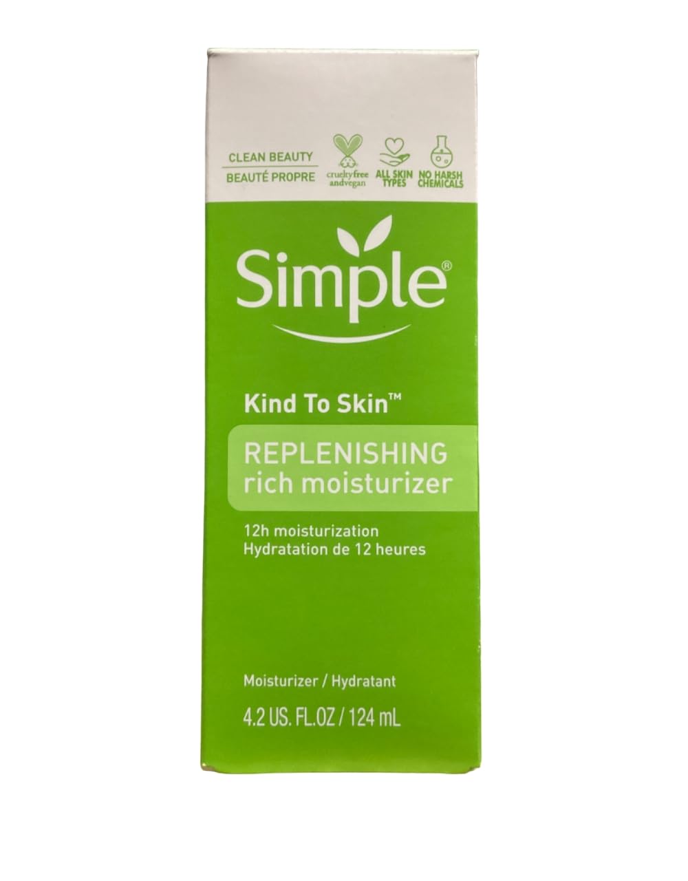 Simple Kind To Skin Replenishing Rich Moisturizer, 4.2oz, Pack of 2
