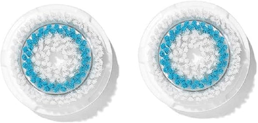Brush Head Replacement Compatible with Clarisonic Mia 1, Mia 2, Mia Fit, 2 Pack, Deep Pore Facial Cleansing Replacement Head