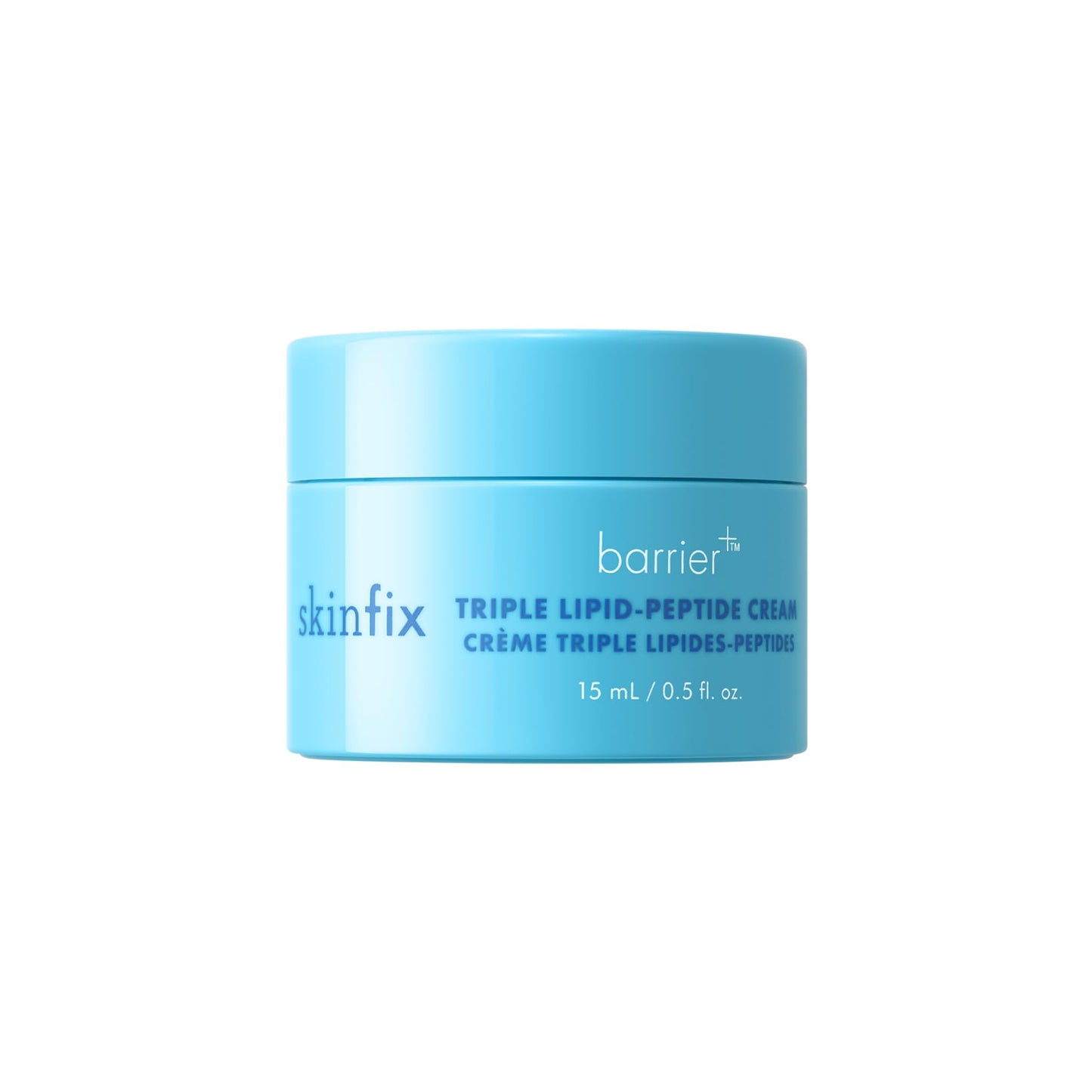 Skinfix Triple Lipid-Peptide Cream Mini - 0.5 oz - Rich Face Moisturizer to Instantly Hydrate & Restore Dry, Sensitive Skin - Non-Comedogenic, Fragrance Free, Vegan, Cruelty Free