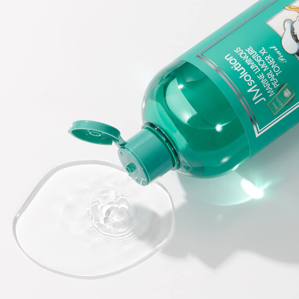 JMsolution Marine Luminous Pearl Moisture Toner X-Large 20.28 fl oz - Korean Skincare for Hydration & Radiance