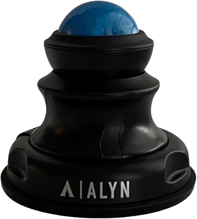 Alyn Snowball - Hot & Cold Lacrosse Ball Trigger Point Therapy, Relieve Sore Muscles in Back and Neck, Foot Pain, Plantar Fasciitis, and Sciatica, Myofascial Release, Recovery [Incl: 2 Balls + Tote]