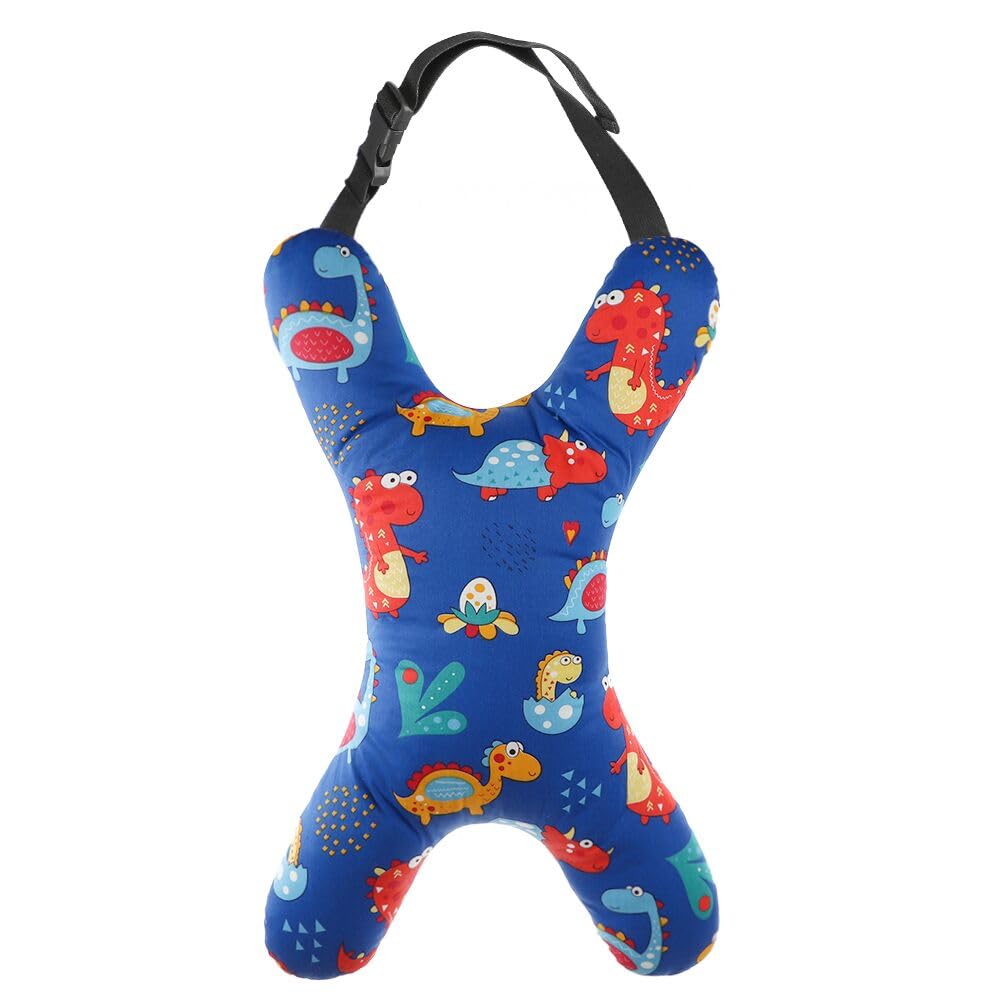 X-Shape Car Seat Pillow for Kids and Adults Universal Car Sleeping Head Support Aircraft Travel Pillows Travel Neck Rest Car Seat Pillow Neck Support Pillow for Carseat Long-Distance Sleeping