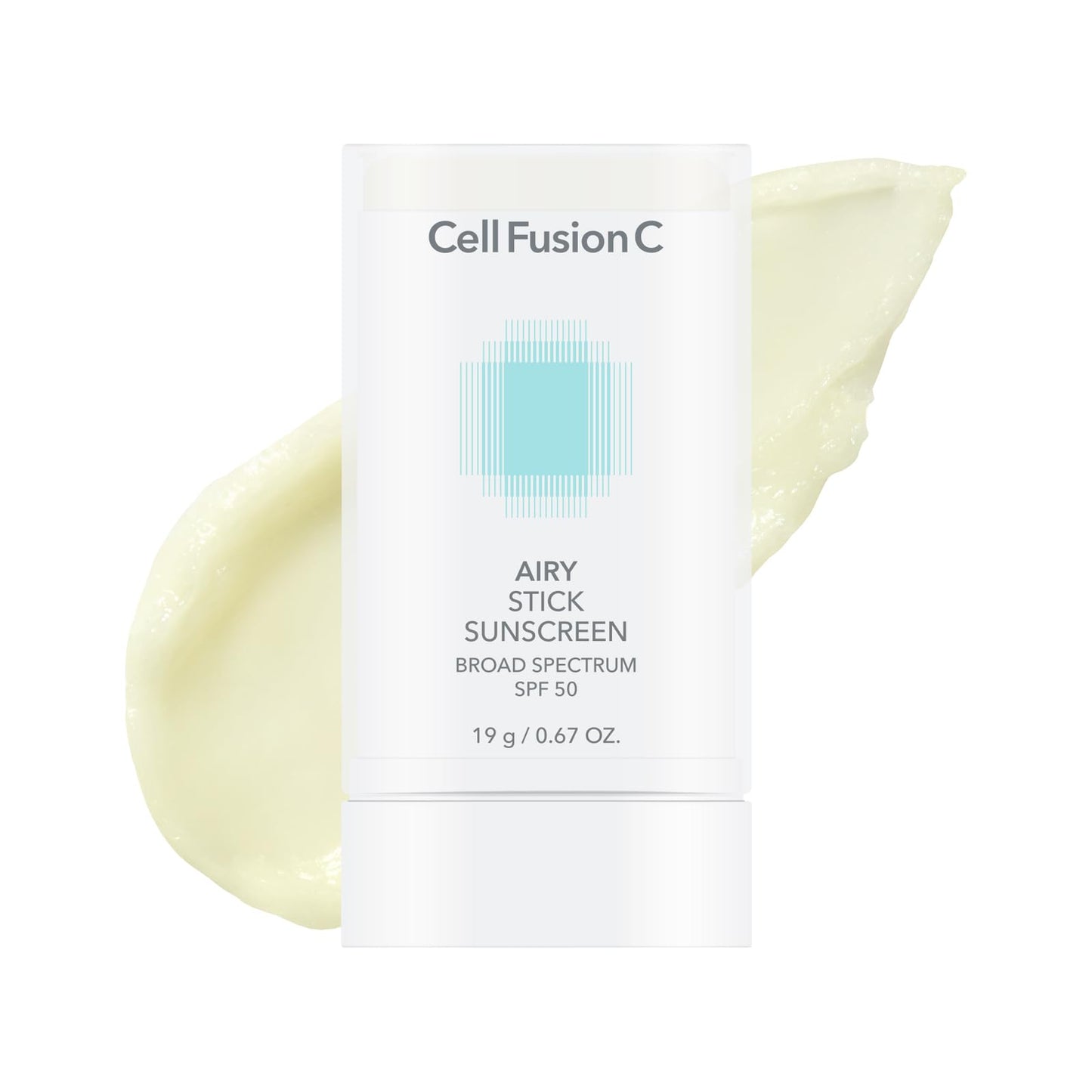 Cell Fusion C Airy Stick Sunscreen, Broad Spectrum SPF 50 + Phyto PDRN, Semi-matte & No White Cast, Korean Suncreen Stick, 50ml / 1.69 fl.oz