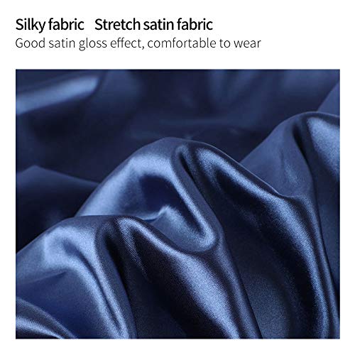 PERFECTSIGHT Sleep Eye Masks, Cute Cat Silk Sleep Eye Cover Lightweight Adjustable Eyeshade Mask Cover for Women Men Sleep Travel Nap (Black)