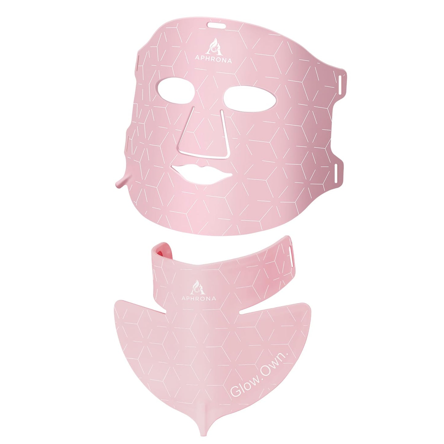 Aphrona Acne Removal Wrinkle Reduction Skin Care Mask | LED Light Therapy Red light Blue light | Glowing Skin Photo Facial (7 color)