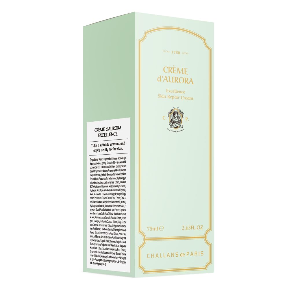CHALLANS DE PARIS Crème d’Albarosa Excellence – Niacinamide Brightening Cream for Even Skin Tone | Dark Spot Care, Korean Skincare, 1.05 fl oz (30 ml) (ACNE CARE, 2.63 fl. oz)
