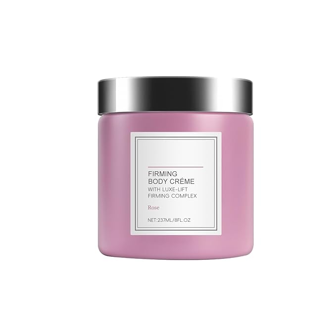 Champagne Lift Firming Body Creme, Deep Hydration Anti Wrinkle Firming Skin Nourishes Body Dry Skin. (Light Rose)