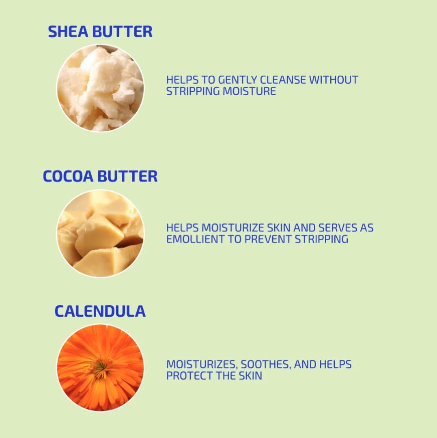 Codex Labs Eczema Soap for Kids & Adults – 2-Pack Unscented Eczema Hand Soap Bars with Shea Butter, Olive Oil & Calendula – Microbiome-Supporting, pH-Balanced, Clinically Tested – 8.4 oz Total