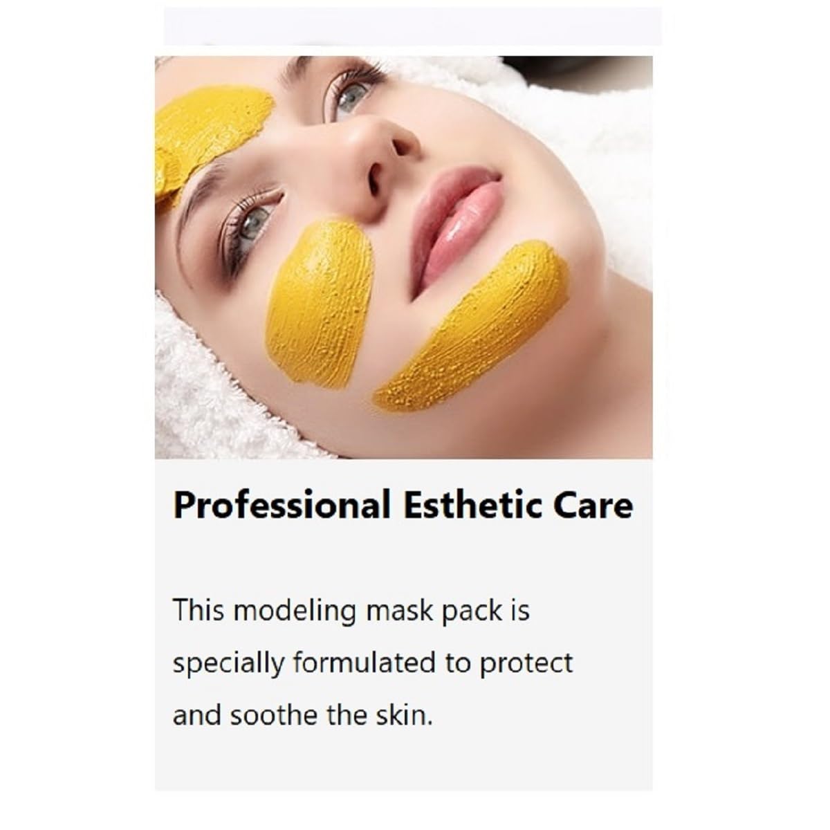 jNE Anskin Original Modeling Mask Powder Pack | Korean Skincare Face Pack for Calming Irritated Skin, Deep Hydration & Pore-Cleansing Care | (35.27oz / 1kg, Collagen)