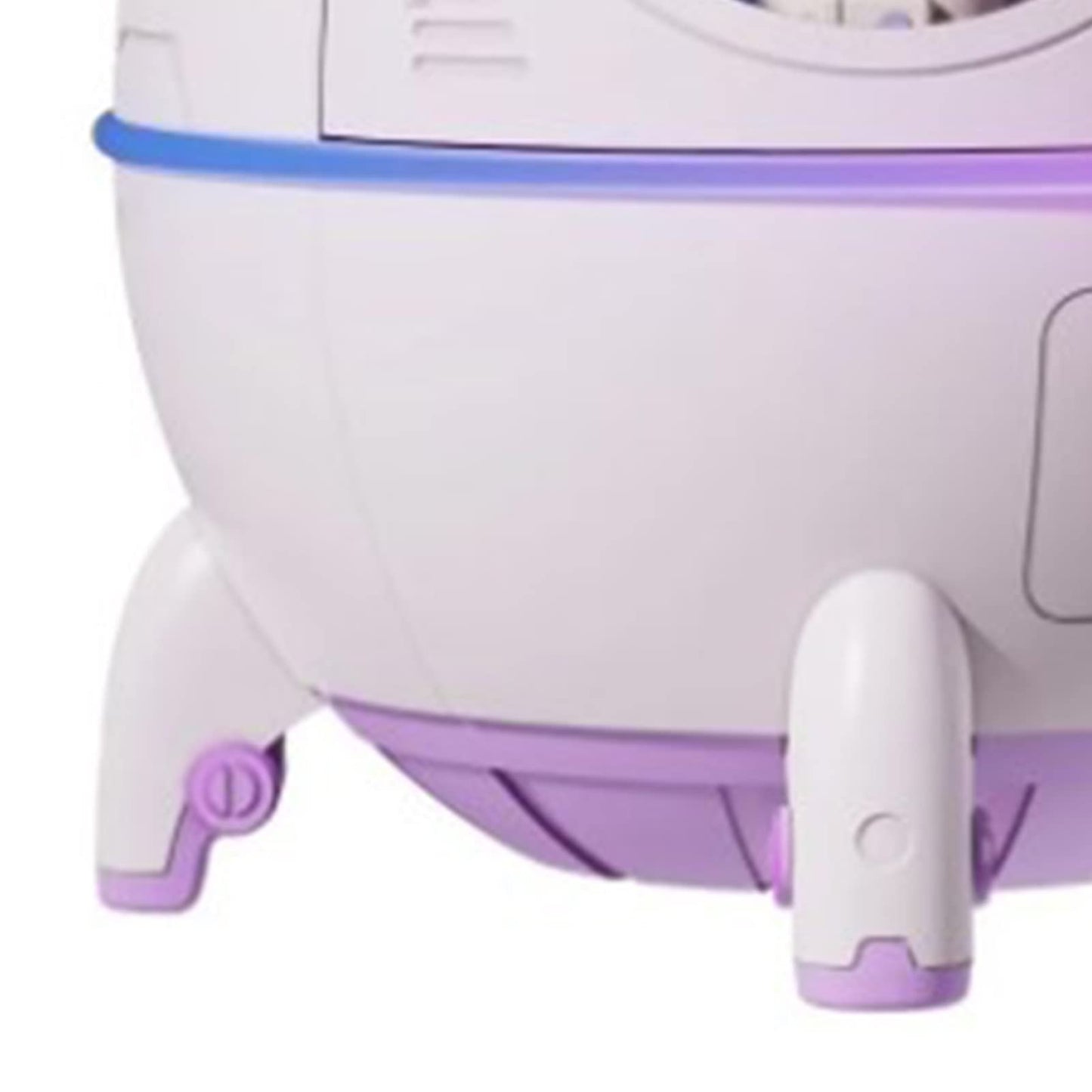 Mini Spaceship Shaped Humidifier with Night Light, USB Cute Humidifier Portable Household Ambient Light Humidifier US Plug