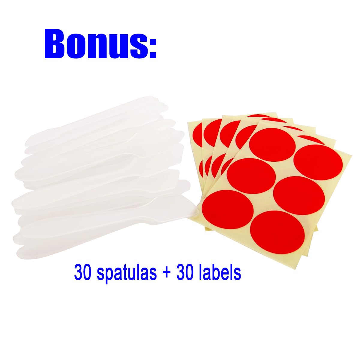 Wopanxye 30pcs 10g Small Plastic Makeup Container with Lid, 10ml Travel Cosmetic Sample Jar for Lip Scrub, Body Butter, Cream, Slime, Lip Balm, Eyeshadow, Paint, Glitter, Wax, Lotion, Mini Storage Pot