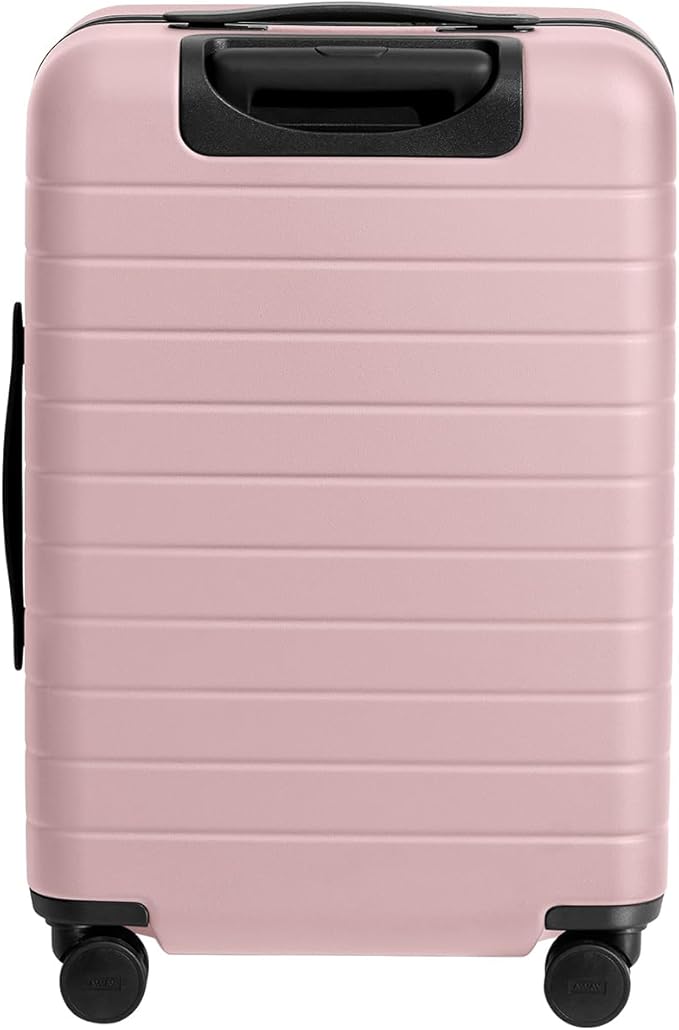 Away Carry-On Luggage, Lightweight Hardside Suitcase with Spinner Wheels, 22 Inch Airline Approved, TSA Lock, Blush Pink