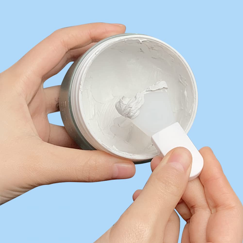 8 PACK Silicone Face Maskup Spatula Brush Applicator for Facial Mud Cosmetic Mask Facial Clay Eye Mask Body Lotion Body Butter Serum Cream Mini Skincare Spatula