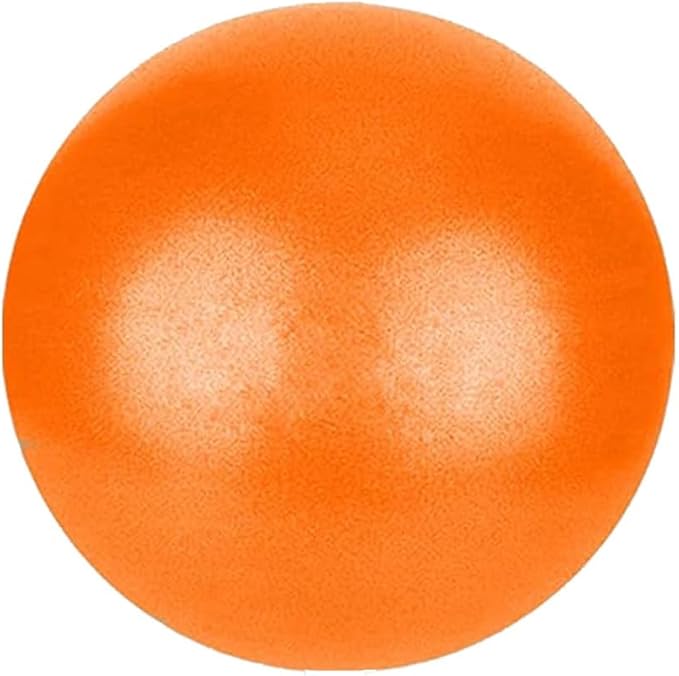 9 Inch Exercise Pilates Mini Yoga Balls Barre for Home Stability Squishy Training Physical Therapy Improves Balance with Inflatable Straw