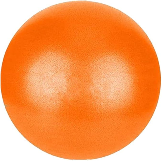 9 Inch Exercise Pilates Mini Yoga Balls Barre for Home Stability Squishy Training Physical Therapy Improves Balance with Inflatable Straw