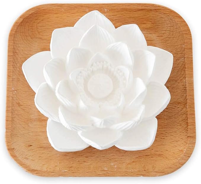 Plant Therapy Passive Lotus Flower Aromatherapy Diffuser - A Chic and Natural Home, Office, and Travel Essential Oil Diffuser