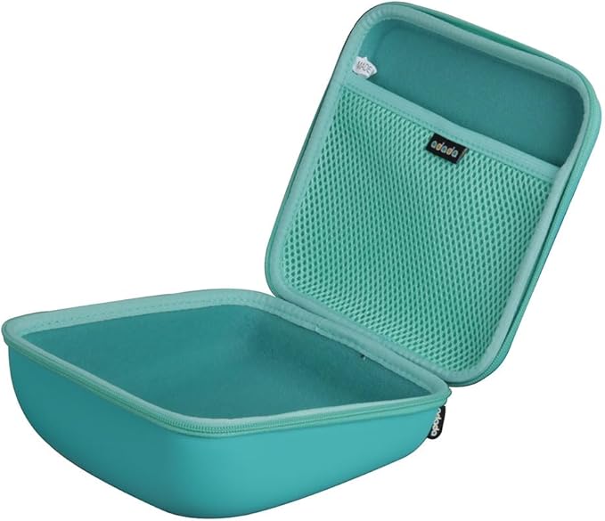 Adada Hard Travel Case for noot Products K11/ Elecder i37 Kids Headphones (Only Case) (Teal)