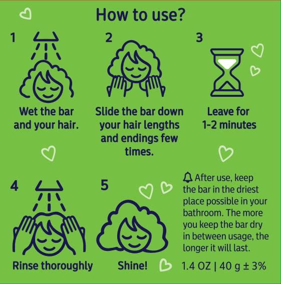 Morava Conditioner Bar for Curly Hair with Marshmallow Root Extract, Shea and Cocoa Deep Conditioner, Vitamin B5, Bar for Hair with Sustainable Ingredients, Silicon free (for curly hair)