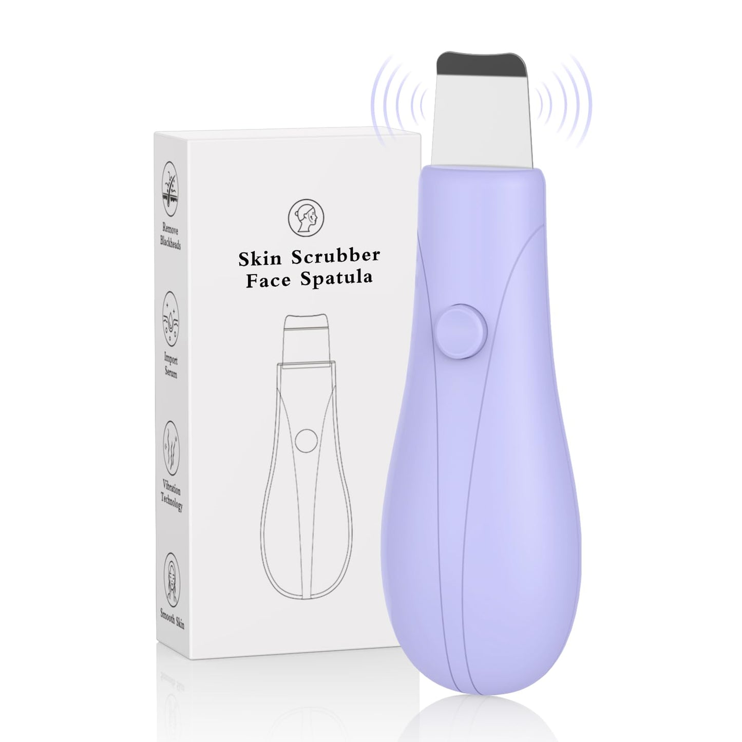 Blackhead Remover Tools, Black Head Remover for Face and Nose, Deep Pore Cleaner for Daily Skin Care, Skin Care Tools for Men and Women, Travel Blackhead and Whitehead Removal (Purple)