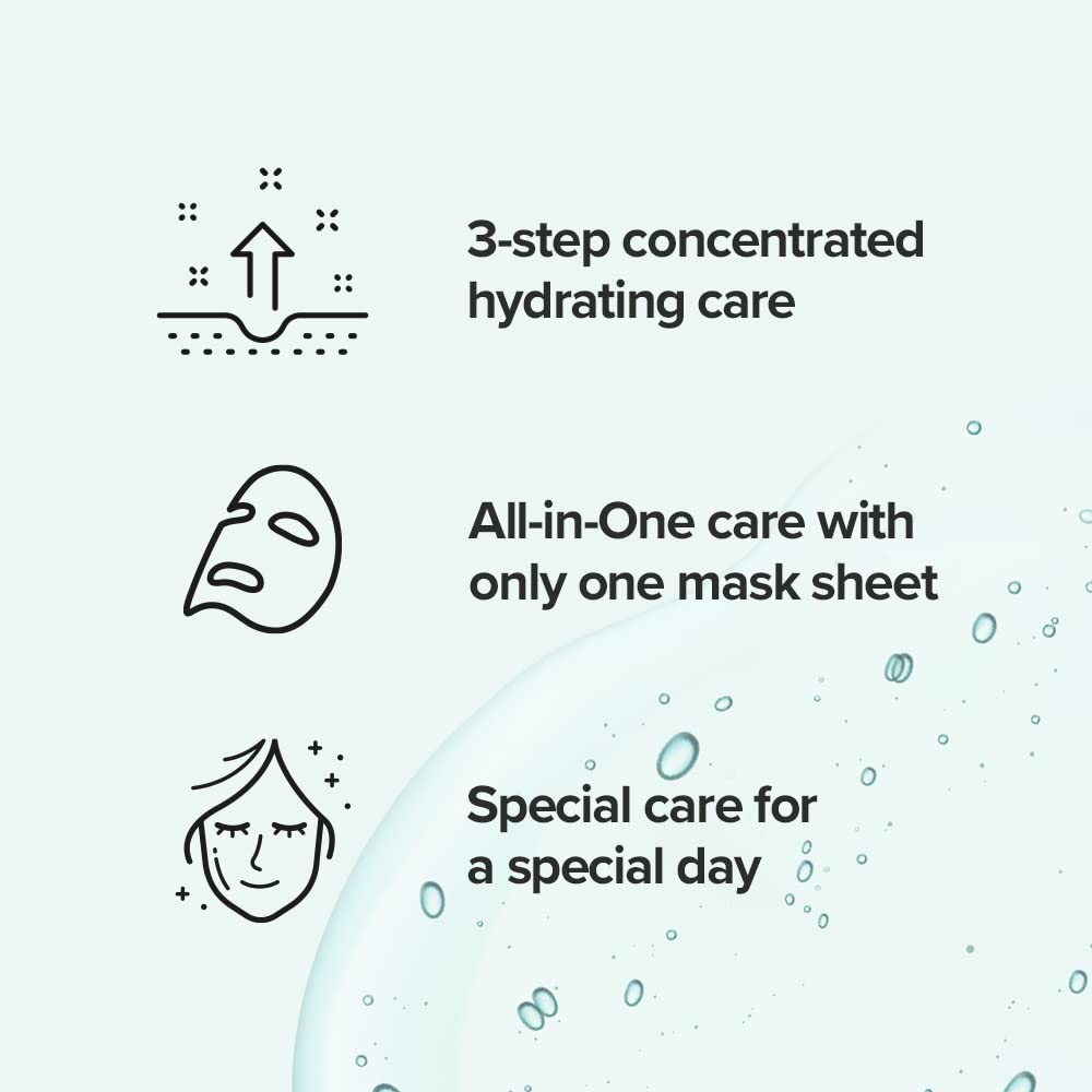 JMsolution Marine Luminous Pearl Deep Moisture 3 Step Skin Care Face Mask - Korean Skincare Facial Mask - boosting Brightening Moisturizing-10 Sheets for Dry Skin